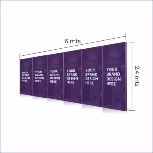 BACKING (wrap for the booth shell)